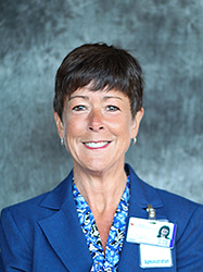 Virginia A. Williams
Chief Executive Officer
Curry Health NetworkChief Executive Officer Virginia A. Williams, smiling.